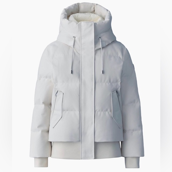 Mackage Jackets & Blazers - MACKAGE NEFI-NFZ CREAM L - BRAND NEW LADIES NORDIC DOWN JACKET
